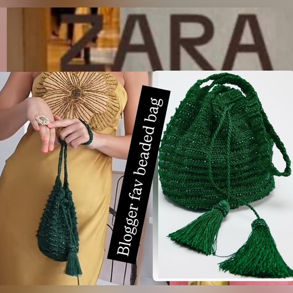 NWT ZARA VACATION BEADED MINI BUCKET BAG
🚨FIRM PRiCE - Picture 13 of 14